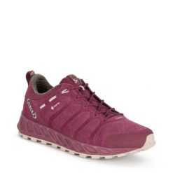Buty trekkingowe damskie Aku Rapida GTX. Czerwone obuwie trekkingowe damskie Aku, z materiału, bez zapięcia. Za 349.00 zł.