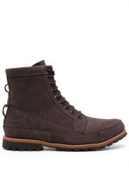 Trzewiki męskie Timberland Originals MID LACE UP BOOT SOIL. Brązowe botki męskie Timberland, bez wzorów, bez obcasa, bez zapięcia. Za 544.99 zł.