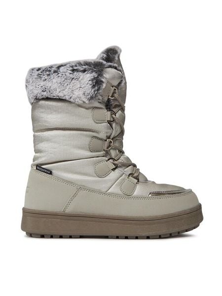 CMP Śniegowce Rohenn Wmn Wp 3Q79586 Szary. Szare śniegowce damskie CMP, ze skóry, bez zapięcia. Za 599.99 zł.