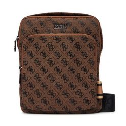 Saszetka Guess. Brązowe torby na ramię męskie Guess, małe. Za 329.99 zł.