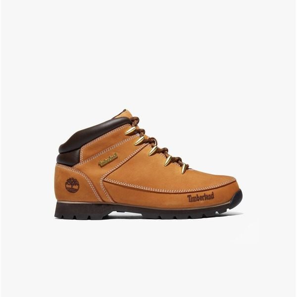 Buty trekkingowe Timberland Euro Sprint. Brązowe trekkingi męskie Timberland, z tkaniny, bez zapięcia. Za 689.00 zł.