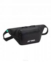 Saszetka sportowa Yonex Team Cross Body Bag. Czarne saszetki i nerki męskie YONEX, bez wzorów, z materiału. Za 109.00 zł.