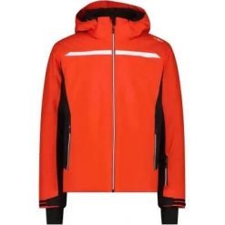 Cmp MAN SKI JACKET - WP10000 kurtka narciarska wodoodporna. Brązowe kurtki sportowe męskie CMP, m, bez wzorów, bez kaptura, narciarskie. Za 504.00 zł.