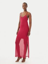 ONLY Sukienka letnia Magda 15372730 Czerwony ciemny Bodycon Fit. Czerwone sukienki damskie ONLY, na lato, l, bez wzorów, z syntetyku, bez kołnierzyka, bez ramiączek, bodycon. Za 149.99 zł.