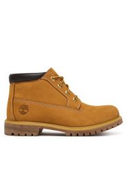 Timberland Trapery Premium Wp Chukka TB1230612311 Pomarańczowy. Brązowe buty zimowe męskie Timberland, bez wzorów, z nubiku, bez obcasa, bez zapięcia. Za 829.99 zł.