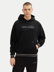 Karl Kani Bluza Ellipse 60210341 Czarny Regular Fit. Czarne bluzy męskie Karl Kani, m, bez wzorów, z bawełny, bez ramiączek, bez kaptura. Za 229.99 zł.