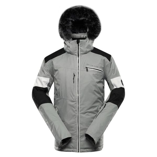 Kurtka męska narciarska Alpine Pro Dam. Szare kurtki sportowe męskie Alpine Pro, na zimę, m, bez wzorów, narciarskie. W wyprzedaży za 696.37 zł.