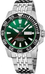 Zegarek Festina Zegarek męski Festina F20661-2 srebrny. Szare zegarki męskie Festina, bez wzorów, srebrne. Za 738.00 zł.