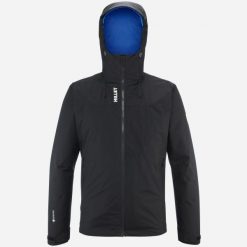 Kurtka przeciwdeszczowa męska Millet Kamet Gore-Tex Jacket Jacket. Czarne kurtki męskie Millet, l, bez wzorów, z gore-texu, z kapturem. Za 1,725.65 zł.