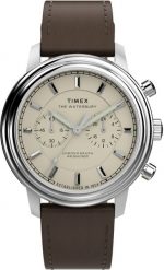 Zegarek męski Timex TW2Y23500 brązowy. Brązowe zegarki męskie Timex, bez wzorów. Za 1,435.74 zł.