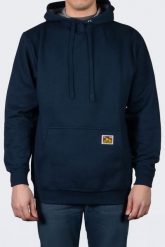 Visent Bluza Ben Davis Heavyweight Pullover Navy. Niebieskie bluzy męskie Visent, m, bez wzorów, bez ramiączek, bez kaptura. Za 220.94 zł.