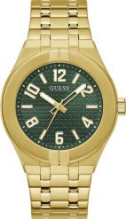 Zegarek Guess Zegarek męski Guess GW0661G2 złoty. Żółte zegarki męskie Guess, z aplikacjami, złote. Za 692.00 zł.