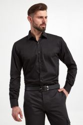 Koszula męska popelinowa KARL LAGERFELD. Koszule męskie KARL LAGERFELD, m, bez wzorów, bez kołnierzyka, bez ramiączek. Za 679.00 zł.