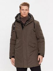 Geox Kurtka zimowa Velletri M3628N T3031F 3462 Zielony Regular Fit. Zielone kurtki męskie Geox, na zimę, m, bez wzorów, z syntetyku, bez kaptura. Za 2,209.00 zł.