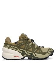 Salomon Buty do biegania Speedcross 6 Gore-Tex L47985500 Zielony. Zielone buty sportowe męskie Salomon, bez wzorów, z gore-texu, bez zapięcia, do biegania, gore-tex. Za 719.99 zł.