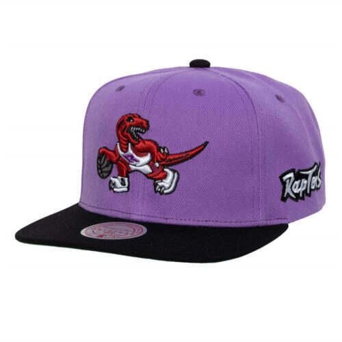 Czapka typu snapback Toronto Raptors NBA Team Origins Hwc. Fioletowe czapki damskie Mitchell & Ness, bez wzorów, sportowe. Za 190.00 zł.