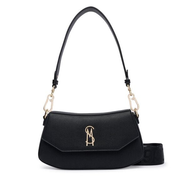 Torebka Steve Madden. Czarne listonoszki damskie Steve Madden, bez wzorów, bez dodatków. Za 319.99 zł.