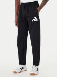 Adidas Spodnie dresowe Future Icons 3 Bar JZ9399 Czarny Regular Fit. Czarne spodnie sportowe męskie Adidas, m, bez wzorów, z bawełny. Za 259.99 zł.