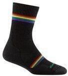 Skarpety damskie Darn Tough Prism Micro Crew Lightweight with Cushion - black rozmiar: m (1115-C-1001). Czarne bielizna sportowa damska NoName, m, bez wzorów. Za 220.47 zł.