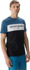 4f KOSZULKA MĘSKA BAWEŁNIANA T-SHIRT SPORTOWY 4F M1326 r XXL. Koszulki sportowe męskie 4F, m, bez wzorów, z bawełny, bez ramiączek. Za 38.51 zł.