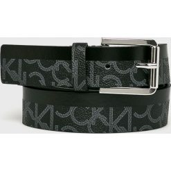 Calvin Klein - Pasek. Czarne paski męskie Calvin Klein, z materiału. W wyprzedaży za 159.90 zł.