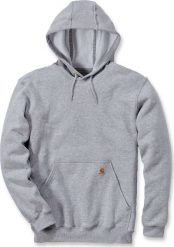 Carhartt Bluza Carhartt Midweight Hooded Sweatshirt Grey. Szare bluzy sportowe męskie Carhartt, m, bez wzorów, bez kaptura. Za 241.31 zł.
