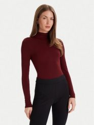 Wolford Body Shaping 77122 Bordowy Slim Fit. Czerwone body Wolford, bez wzorów, z syntetyku. Za 859.99 zł.