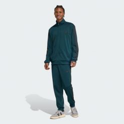 Dres Dayready. Niebieskie komplety dresowe męskie Adidas, xl, bez wzorów, z dresówki. W wyprzedaży za 246.75 zł.