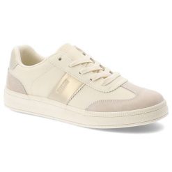 Trampki damskie Big Star, skóra naturalna i zamszowe wstawki sznurowany fason minimalistyczny design lekka podeszwa stonowana kolorystyka, beżowe, TT. Brązowe trampki i tenisówki damskie BIG STAR, bez wzorów, ze skóry, bez zapięcia. Za 169.00 zł.