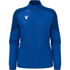 Damska bluza dresowa Macron Artemis. Niebieskie bluzy damskie Macron, l, bez wzorów, z dresówki, eleganckie, bez ramiączek, bez kaptura. Za 240.00 zł.