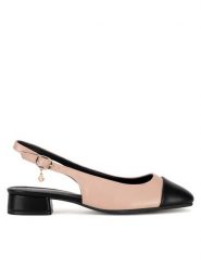 Lasocki Baleriny WYL4061-5Z Beżowy. Brązowe balerinki damskie Lasocki, bez wzorów, z materiału, bez obcasa, bez zapięcia. Za 169.99 zł.