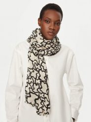 TOUS Szal 2000780501 Beżowy. Brązowe rękawiczki damskie tous, bez wzorów. Za 369.99 zł.