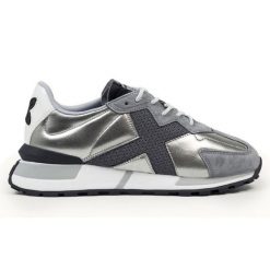 Buty MUNICH 8189019M Szary. Szare obuwie sportowe damskie munich, bez wzorów, ze skóry, bez zapięcia. Za 510.56 zł.
