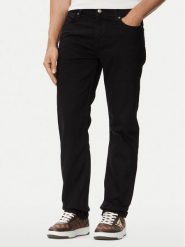 Guess Jeansy Angels M6YAN2 D1487 Czarny Slim Fit. Czarne jeansy męskie Guess, z bawełny. Za 434.99 zł.