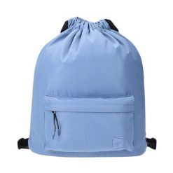 Worek-plecak 4F U118 jasnoniebieski - hydrofobowy poliester. Niebieskie plecaki męskie 4F, bez wzorów, z poliesteru, sportowe. Za 67.99 zł.