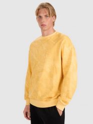 4F Bluza dresowa nierozpinana bez kaptura męska - żółta S. Żółte bluzy męskie 4F, m, bez wzorów, z bawełny, klasyczne, bez ramiączek, bez kaptura. W wyprzedaży za 79.99 zł.