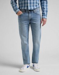 LEE DAREN ZIP FLY MĘSKIE SPODNIE JEANSOWE LT USED MARVIN L707KNMB 112145462. Białe spodnie materiałowe męskie Lee, bez wzorów, z bawełny. Za 219.99 zł.