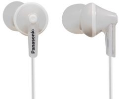 Panasonic RP-HJE125 Białe. Białe słuchawki dokanałowe PANASONIC. Za 49.00 zł.