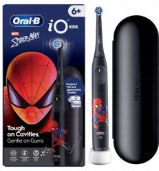 Szczoteczka Oral-B Oral-B Electric Toothbrush with Travel Case, 6Y+ | iO Kids Marvel Spiderman | Rechargeable | For kids | Number of brush heads inclu. Szczoteczki elektryczne Oral-B. Za 275.56 zł.