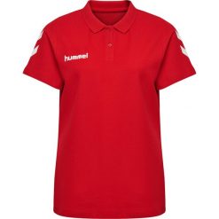 Koszulka tenisowa polo damska Hummel Go Cotton Polo Woman. Zielone bluzki damskie Hummel, s, bez wzorów, sportowe, bez kołnierzyka, bez ramiączek. Za 101.00 zł.