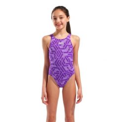 Strój Kąpielowy Arena Escape Swimsuit Swim Tech. Czarne stroje kąpielowe damskie ARENA, bez wzorów, z materiału. Za 169.99 zł.
