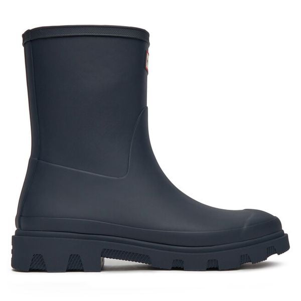 Kalosze Hunter. Niebieskie kalosze damskie Hunter, bez wzorów, bez zapięcia. Za 221.99 zł.