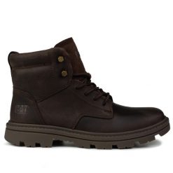 Buty męskie sportowe do chodzenia Caterpillar PRACTITIONER MID BOOTS. Brązowe buty sportowe męskie CATERPILLAR, na zimę, bez wzorów, bez zapięcia, trekkingowe. W wyprzedaży za 429.00 zł.