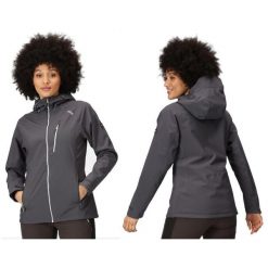 Kurtka trekkingowa dla kobiet Regatta Birchdale. Niebieskie kurtki sportowe damskie Regatta, xl, bez wzorów, bez ramiączek, bez kaptura, trekkingowe. Za 259.99 zł.
