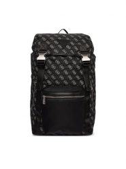 Guess Plecak HMBENP P6111 Czarny. Czarne plecaki męskie Guess, z aplikacjami, z materiału. Za 589.99 zł.