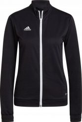 Adidas Bluza damska adidas Entrada 22 Track Jacket czarna H57525 2XL. Czarne bluzy damskie Adidas, xl, bez wzorów, bez ramiączek, bez kaptura. Za 124.43 zł.