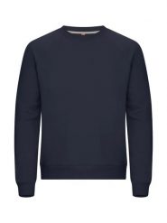 Clique Miami PRO Bluza z Okrągłym Dekoltem French Terry – Dark Navy. Niebieskie bluzy damskie CLIQUE, s, bez wzorów, z bawełny, bez ramiączek, bez kaptura. Za 183.12 zł.