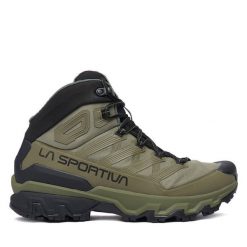 Trekkingi La Sportiva. Zielone botki męskie La Sportiva, bez zapięcia. Za 999.99 zł.
