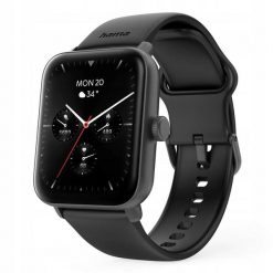 SMARTWATCH Zegarek Sportowy Hama Fit Watch 6010 GPS Prostokątny Czarny. Czarne, cyfrowe zegarki męskie Hama, z aplikacjami, z materiału, plastikowe. Za 284.95 zł.