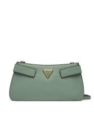 Guess Torebka Serenova Mini HWZG80 91720 Zielony. Zielone listonoszki damskie Guess, z aplikacjami, ze skóry, bez dodatków. Za 549.99 zł.